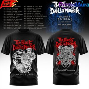 Two Decades of Nocturnal Europe MMXXVII T-Shirt 3 Two Decades of Nocturnal Europe MMXXVII T-Shirt 3
