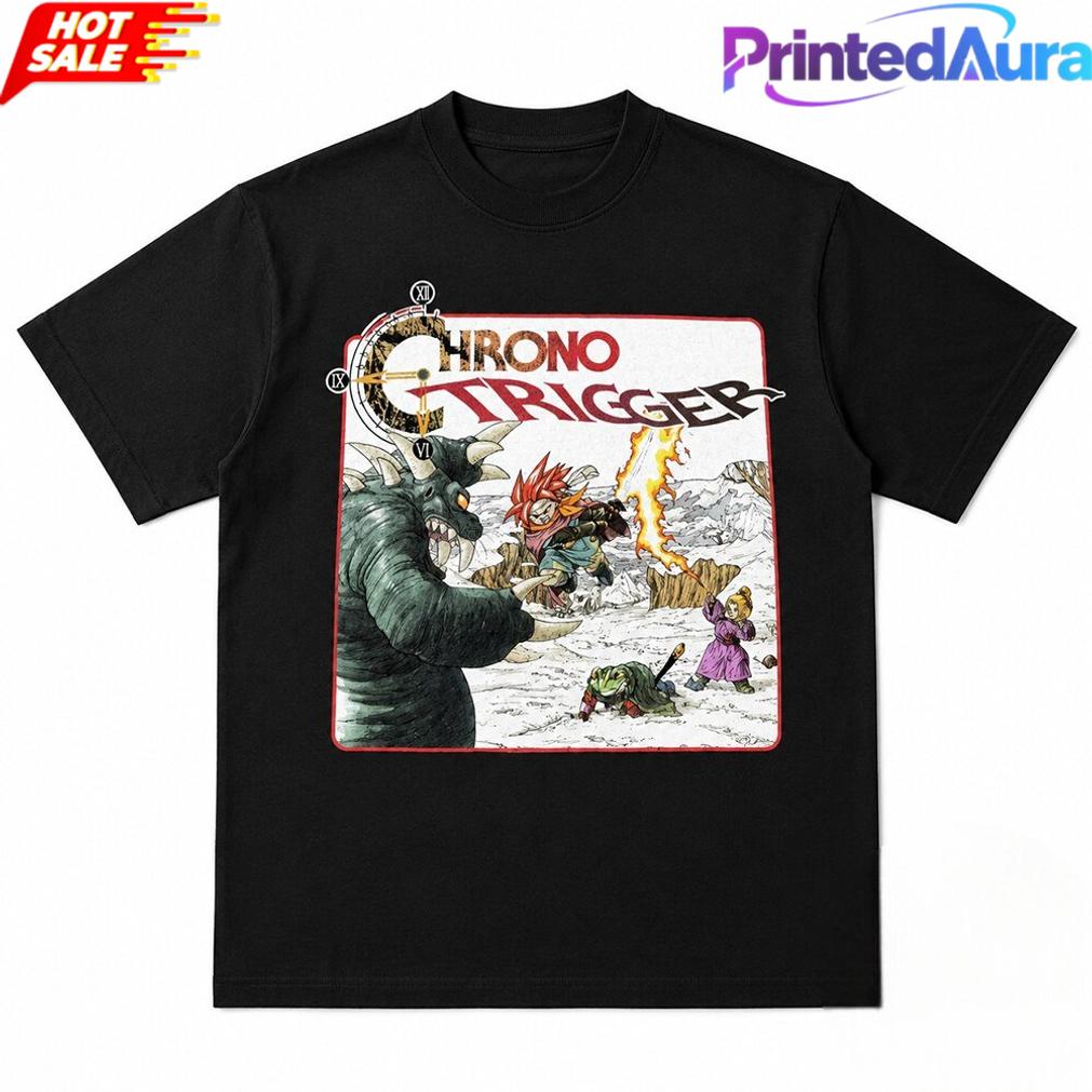 Vintage Chrono Trigger Gaming Tee Vintage Chrono Trigger Gaming Tee
