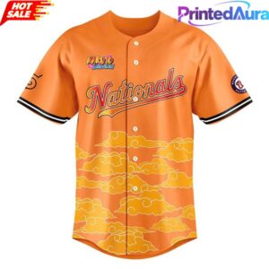 Washington Nationals x Naruto Shippuden Night 2026 Special Baseball Jersey 2