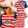 West Michigan Whitecaps 250th Anniversary 4th of July Jersey