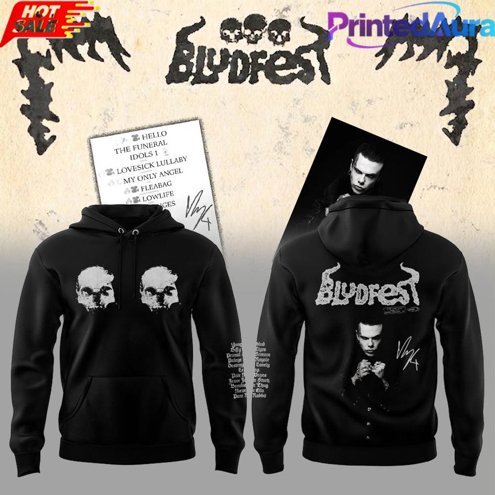 YUNGBLUD ARMY x IDOLS The World Tour Limited Hoodie YUNGBLUD ARMY x IDOLS The World Tour Limited Hoodie