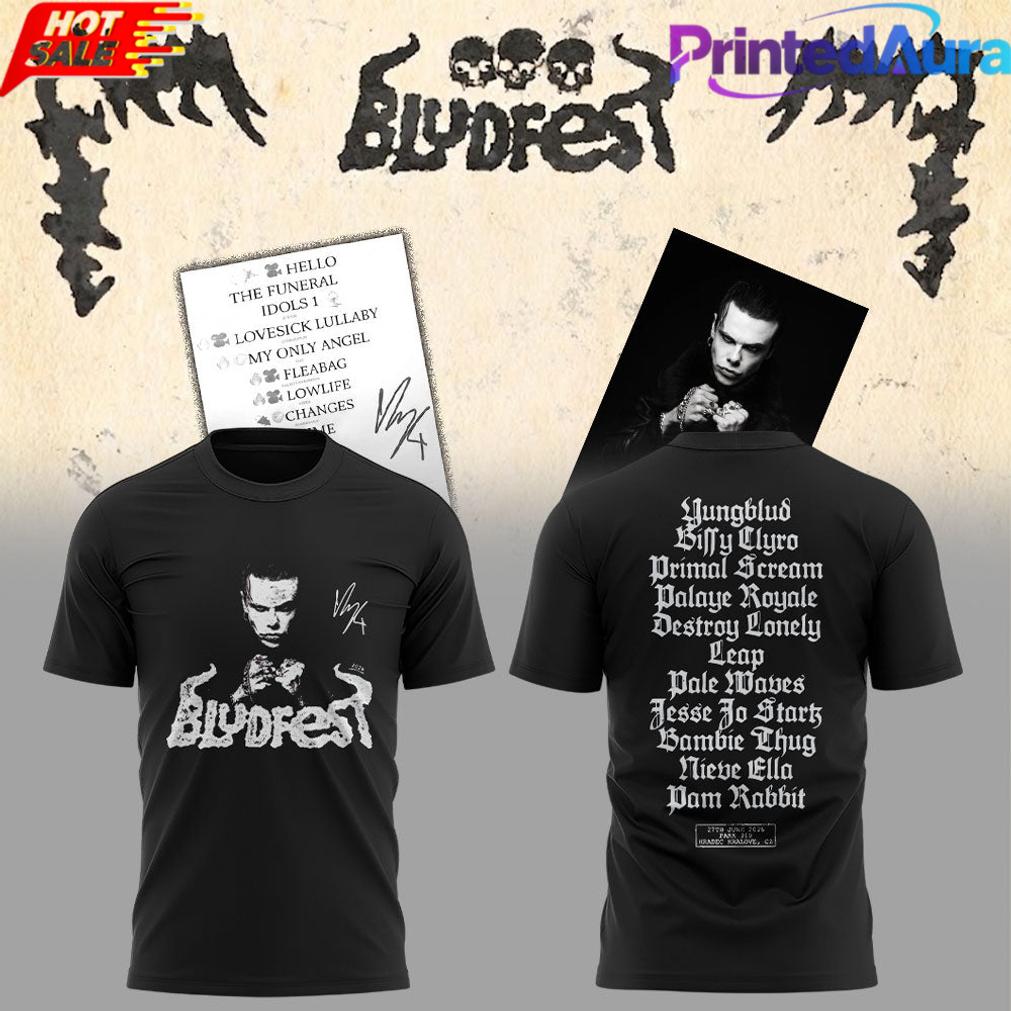 YUNGBLUD ARMY x IDOLS The World Tour Limited T-Shirt YUNGBLUD ARMY x IDOLS The World Tour Limited T-Shirt