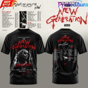 Young Thug The New Generation World Tour 2026 Limited T-Shirt