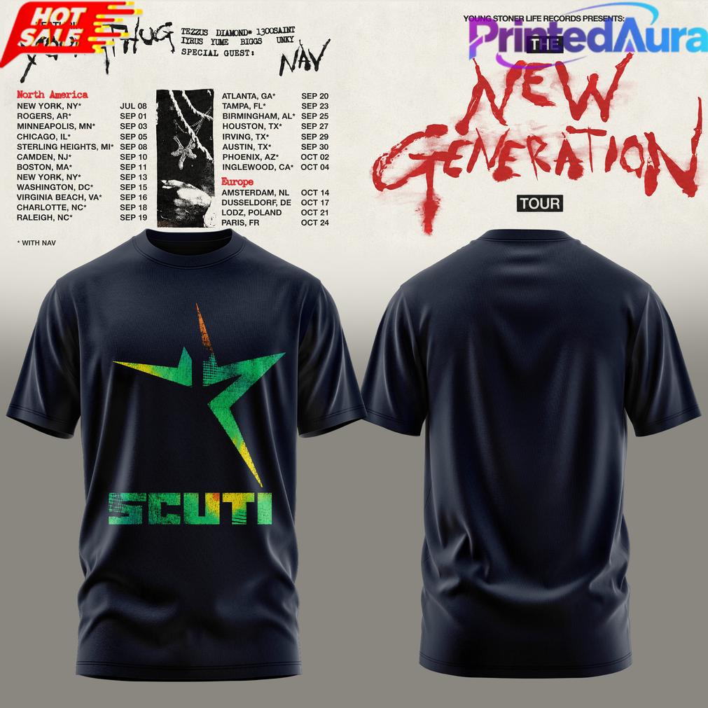 Young Thug The New Generation World Tour 2026 Limited T-Shirt 2d