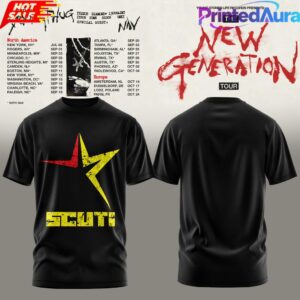 Young Thug The New Generation World Tour 2026 Limited T-Shirt 2d 1