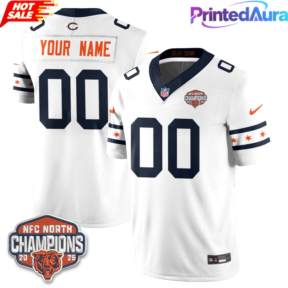 Chicago Bears Fangear Edition Football Jersey - Premium Graphic
