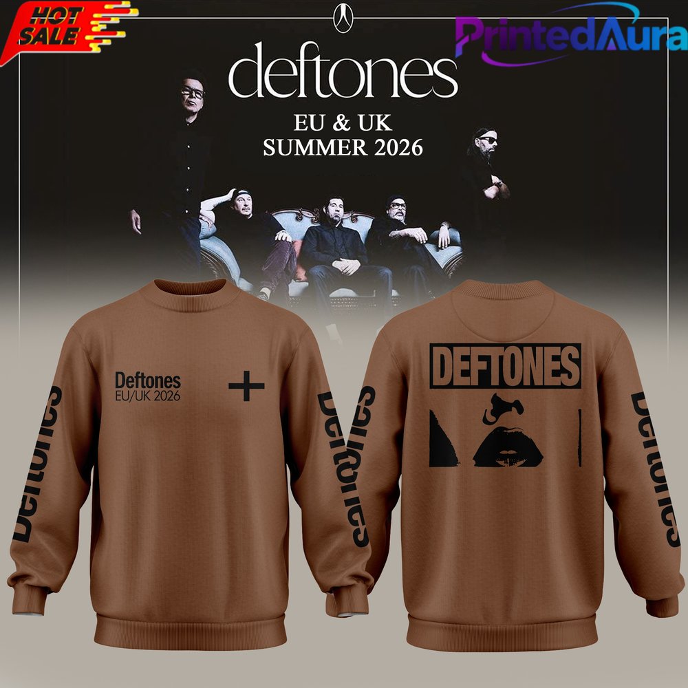 Deftones デフトーンズ スウェット2026東京ガーデンシアター新品2XL DEFTONES 2026 EU & UK Summer Tour Limited Sweatshirt - Premium
