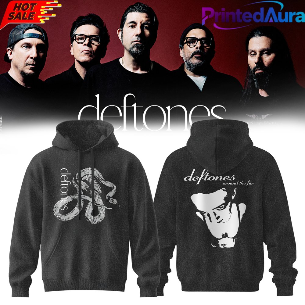 DEFTONES 2026 Tour Hoodie - Premium Graphic Apparel Collective