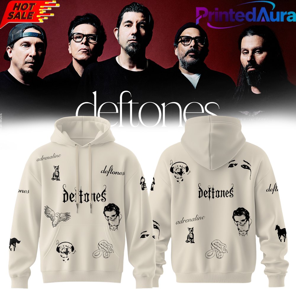 DEFTONES 2026 Tour Hoodie - Premium Graphic Apparel Collective