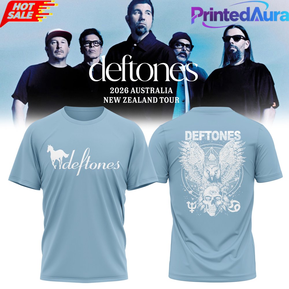 DEFTONES 2026 World Tour Limited T-Shirt - Premium Graphic Apparel
