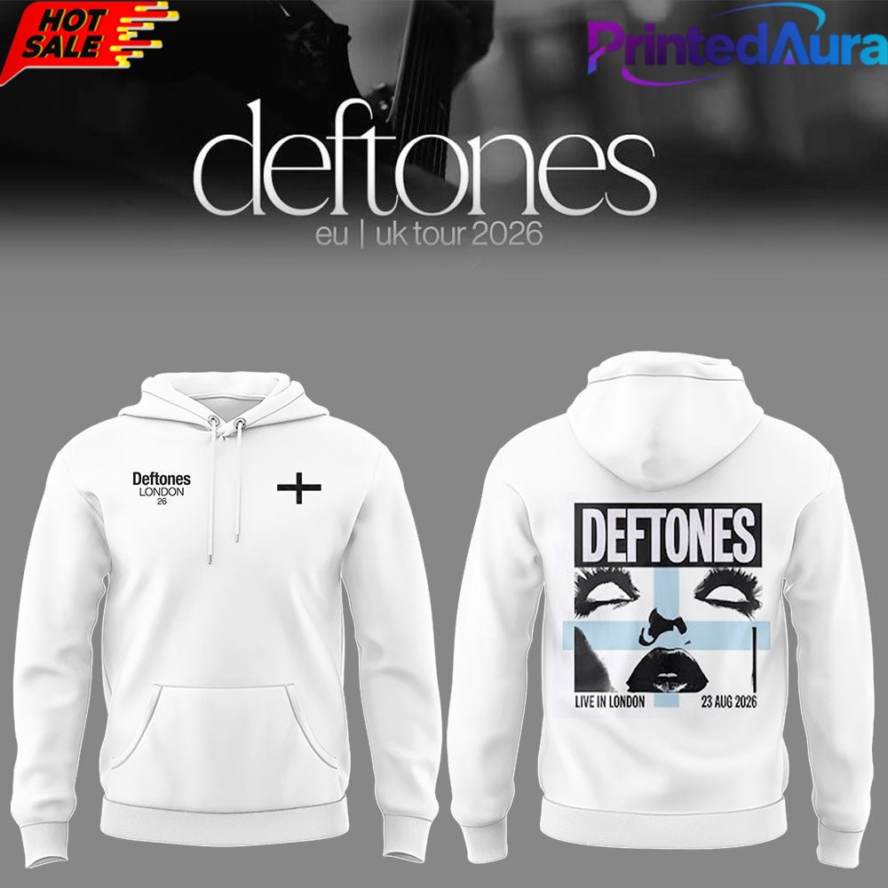 Deftones Limited Edition EUUK Summer 2026 Hoodie - Premium Graphic