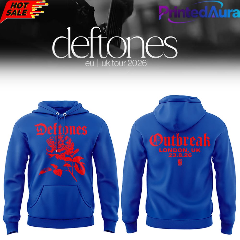 Deftones Limited Edition EUUK Summer 2026 Hoodie - Premium Graphic