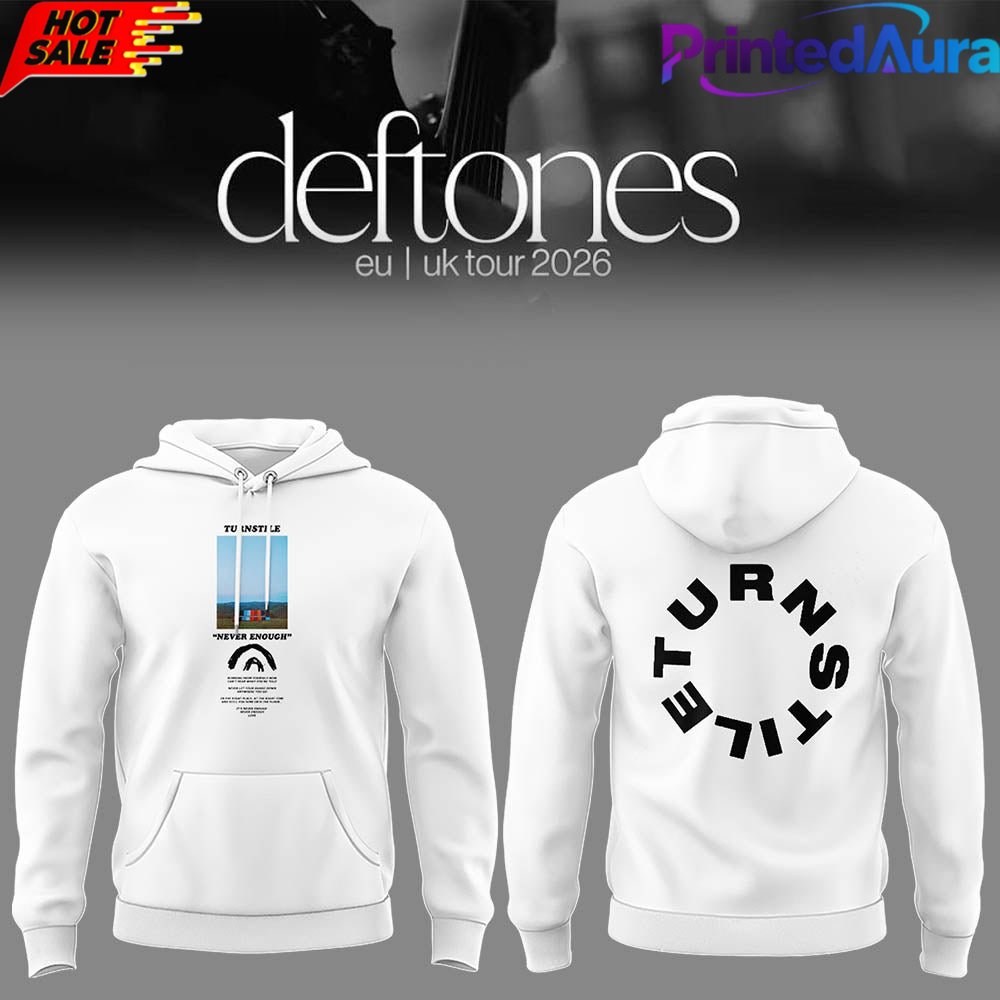 Deftones Limited Edition EUUK Summer 2026 Hoodie - Premium Graphic
