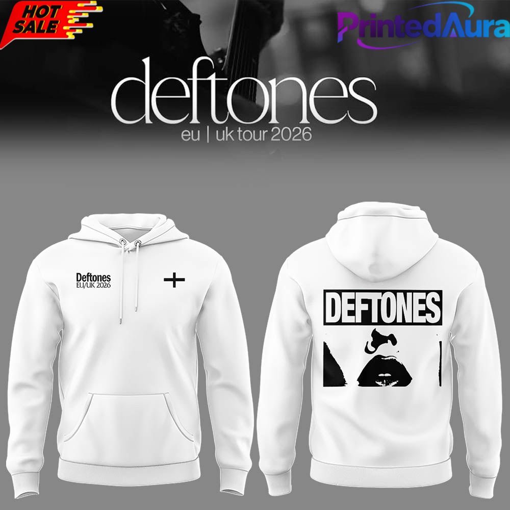 Deftones Limited Edition EUUK Summer 2026 Hoodie - Premium Graphic