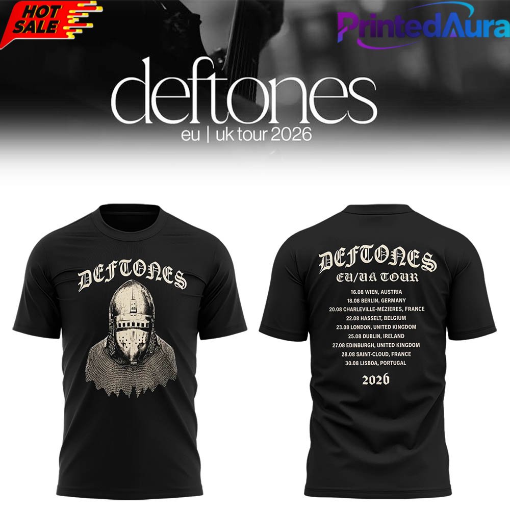 Deftones Limited Edition EUUK Summer 2026 Shirt - Premium Graphic