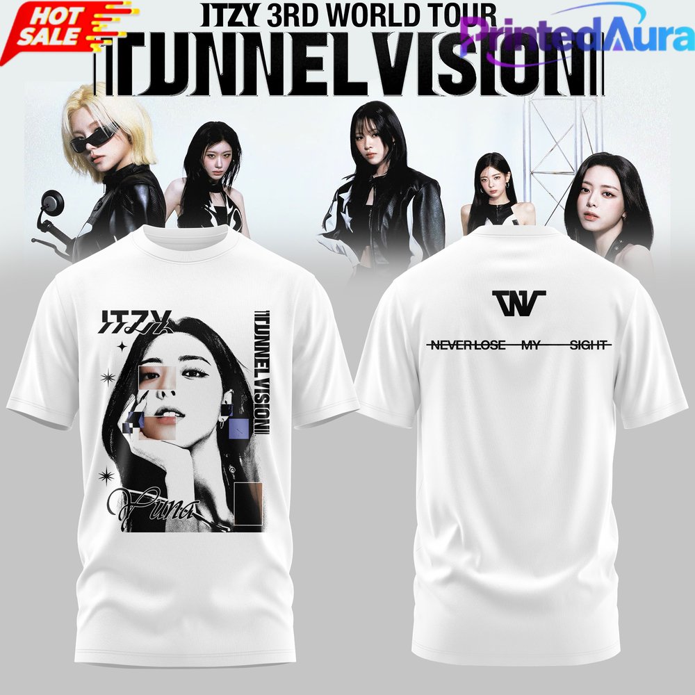 ITZY 3RD WORLD TOUR Exclusive T-Shirt - Premium Graphic Apparel
