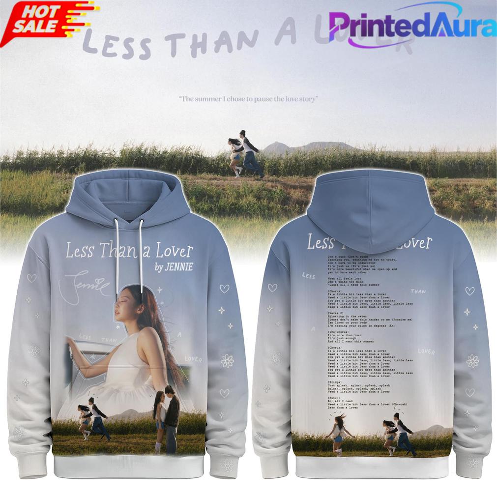 Jennie Special Less than a Lover 2026 Limited Edition Hoodie
