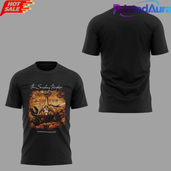 Limited Edition The Smashing Pumpkins T-Shirt 2D - Premium Graphic