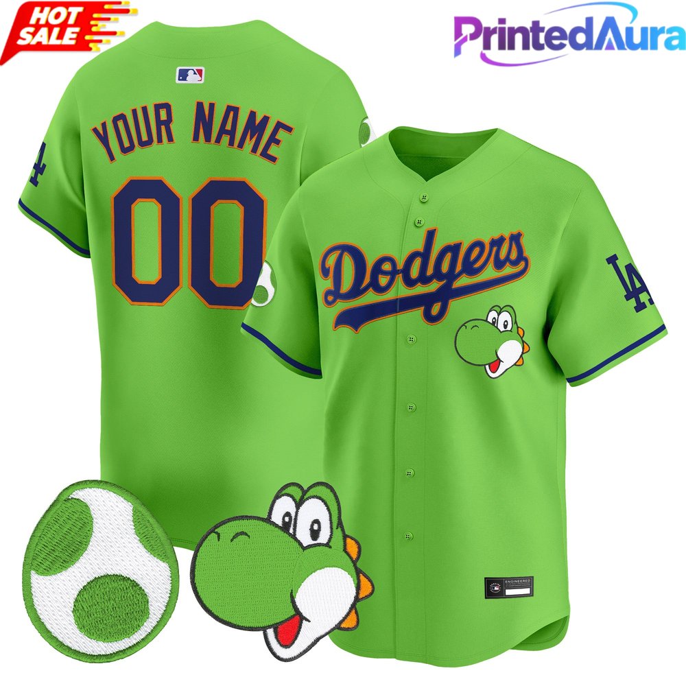 Los Angeles Dodgers x Yoshi Premier Limited Custom Jersey