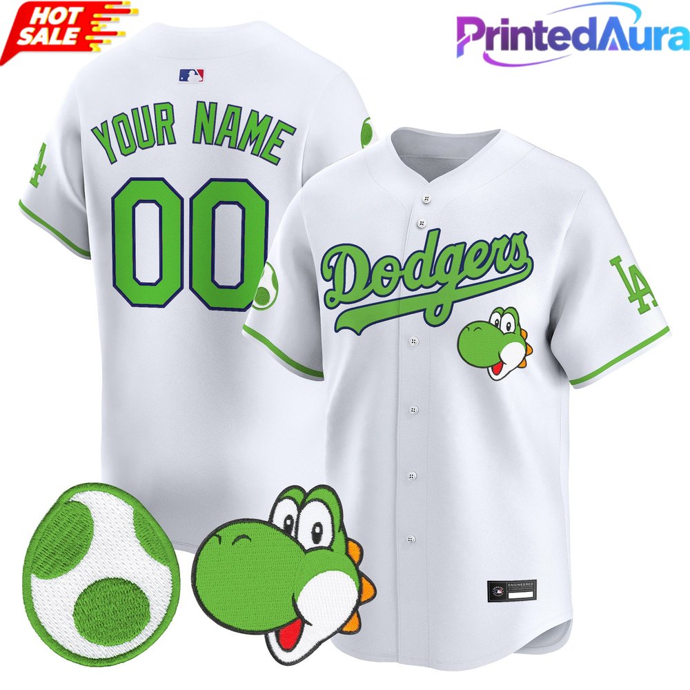 Los Angeles Dodgers x Yoshi Premier Limited Custom Jersey