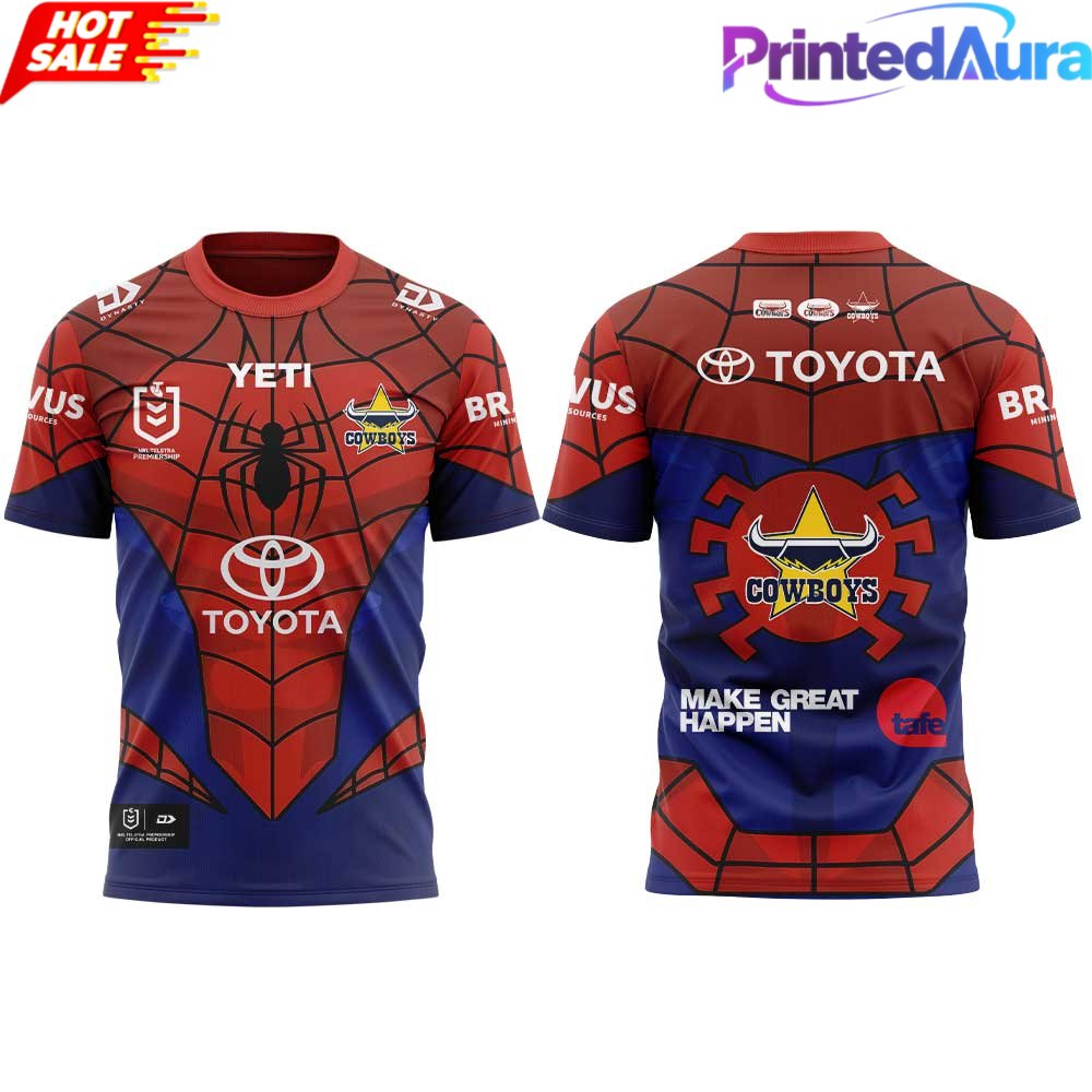 NQ Cowboys x Spider-Man 2026 Merch Limited Edition Shirt - Premium