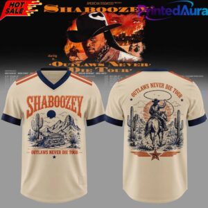 Shaboozey – The Outlaws Never Die 2026 Tour Football Jersey