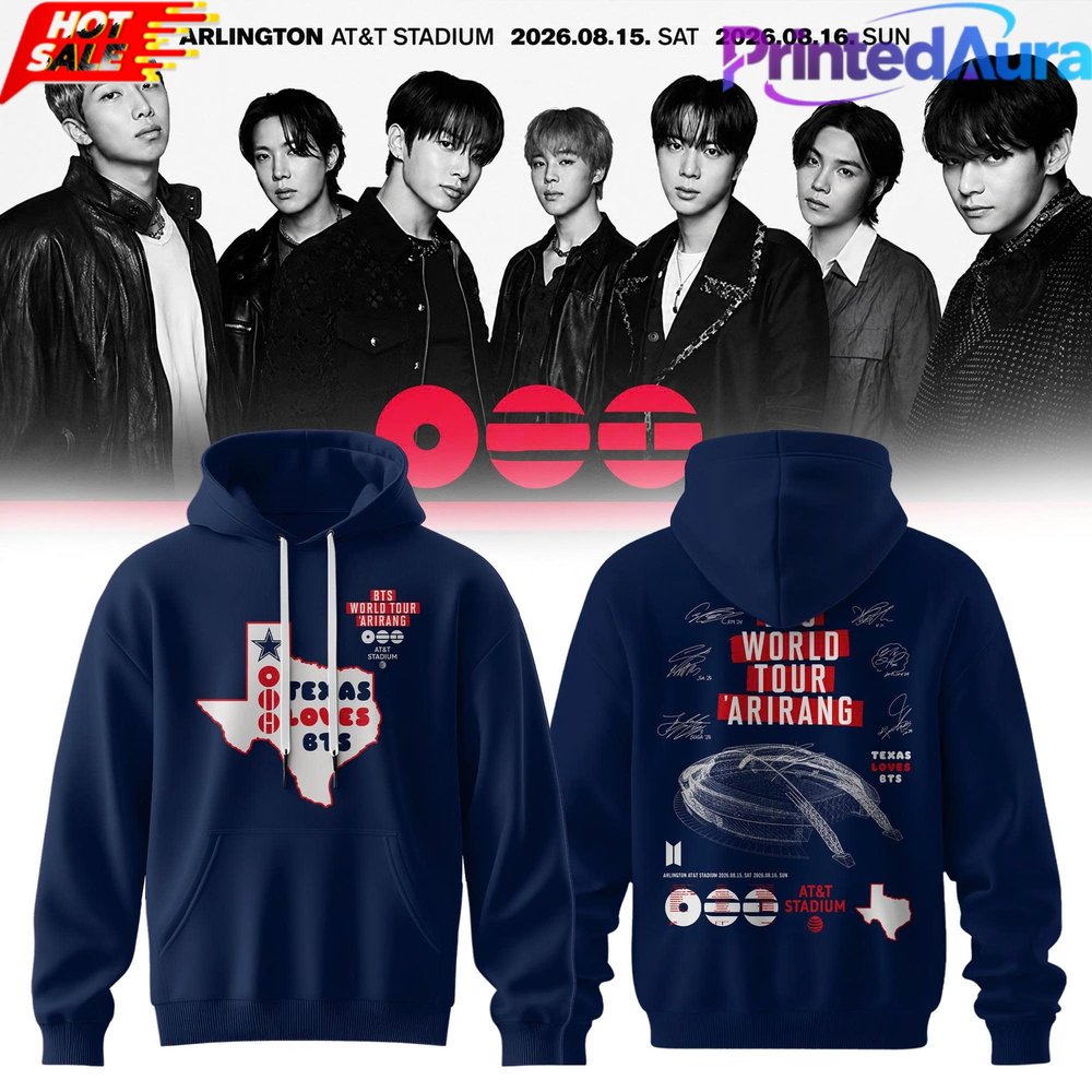 Texas Loves BTS Dallas Cowboys x BTS WORLD TOUR 'ARIRANG' AT&T