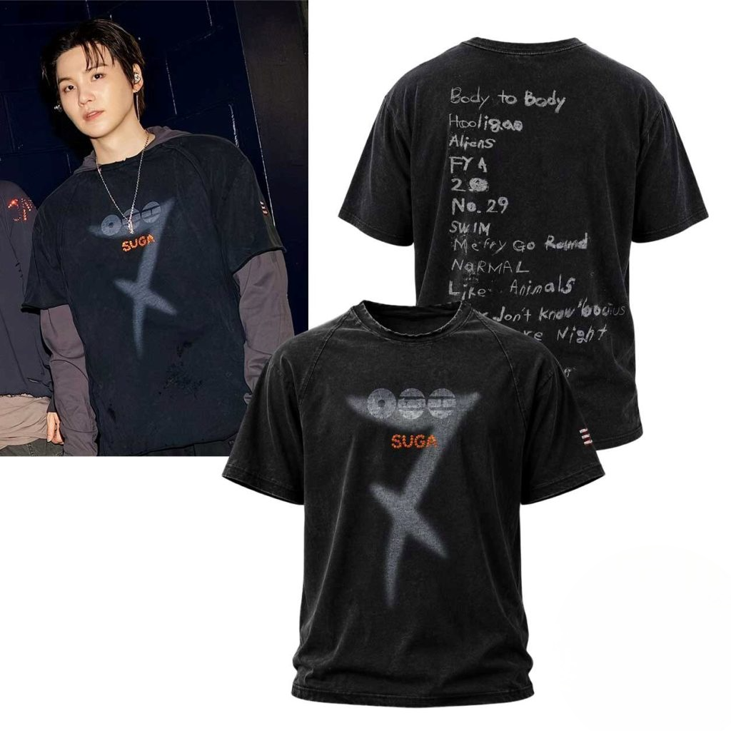 SUGA BTS ARIRANG POP Up Tee - Premium Graphic Apparel Collective