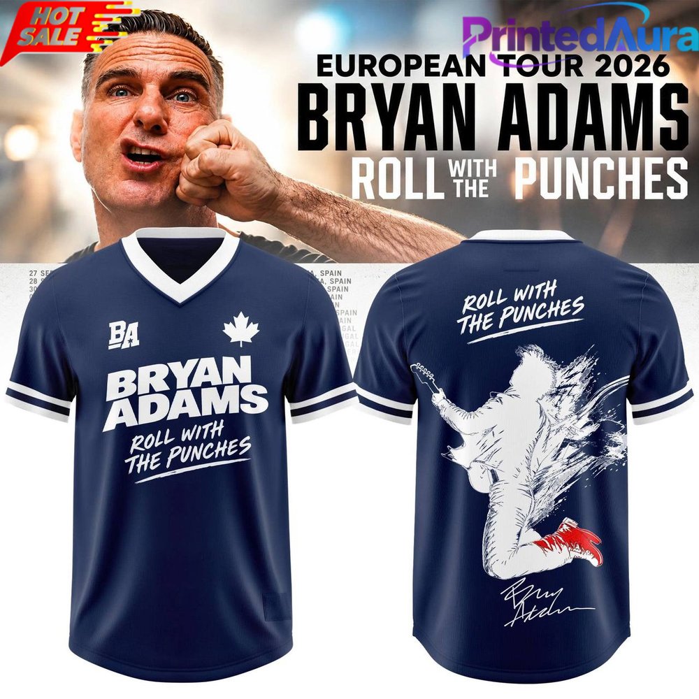 Bryan Adams Roll With The Punches European Tour 2026 Football