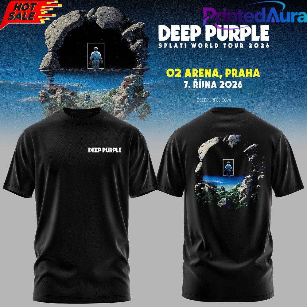 Deep Purple SPLAT! World Tour 2026 Limited Edition T-Shirt
