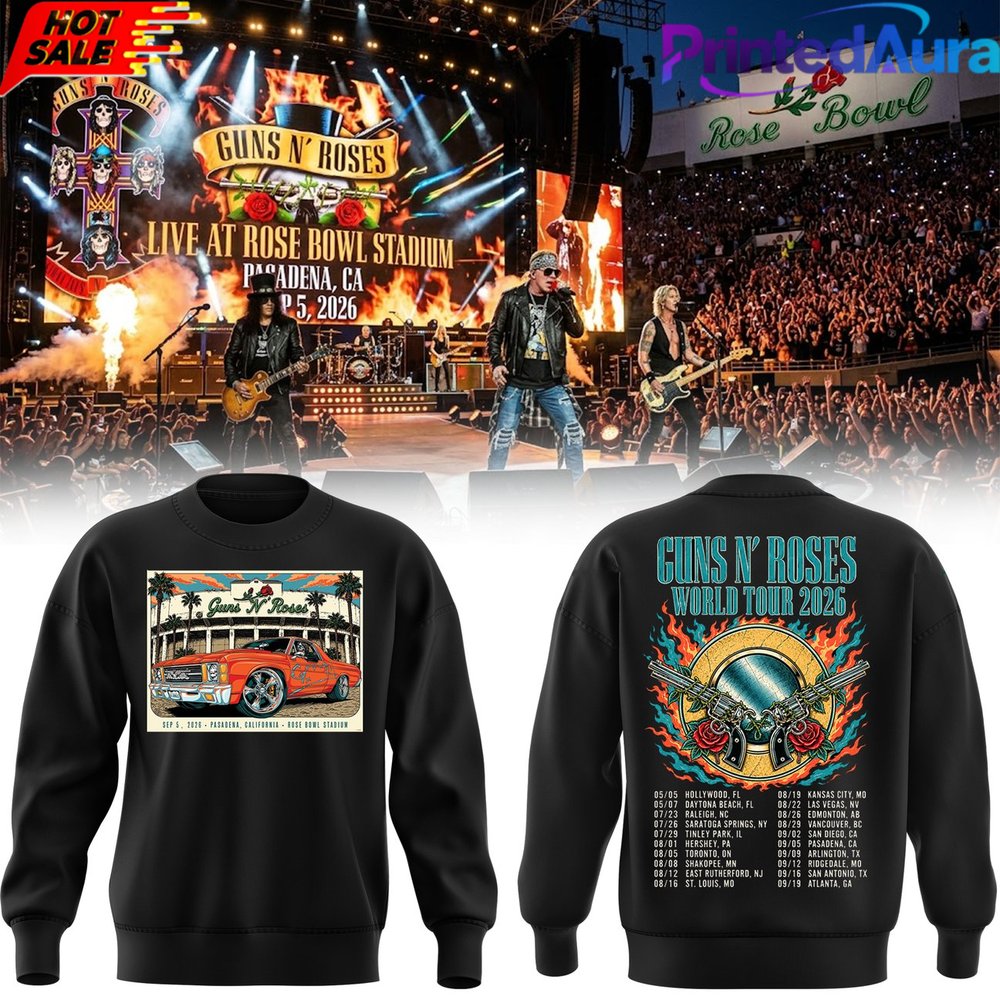 Guns N' Roses The Jungle Rose Bowl Stadium Pasadena CA 2026