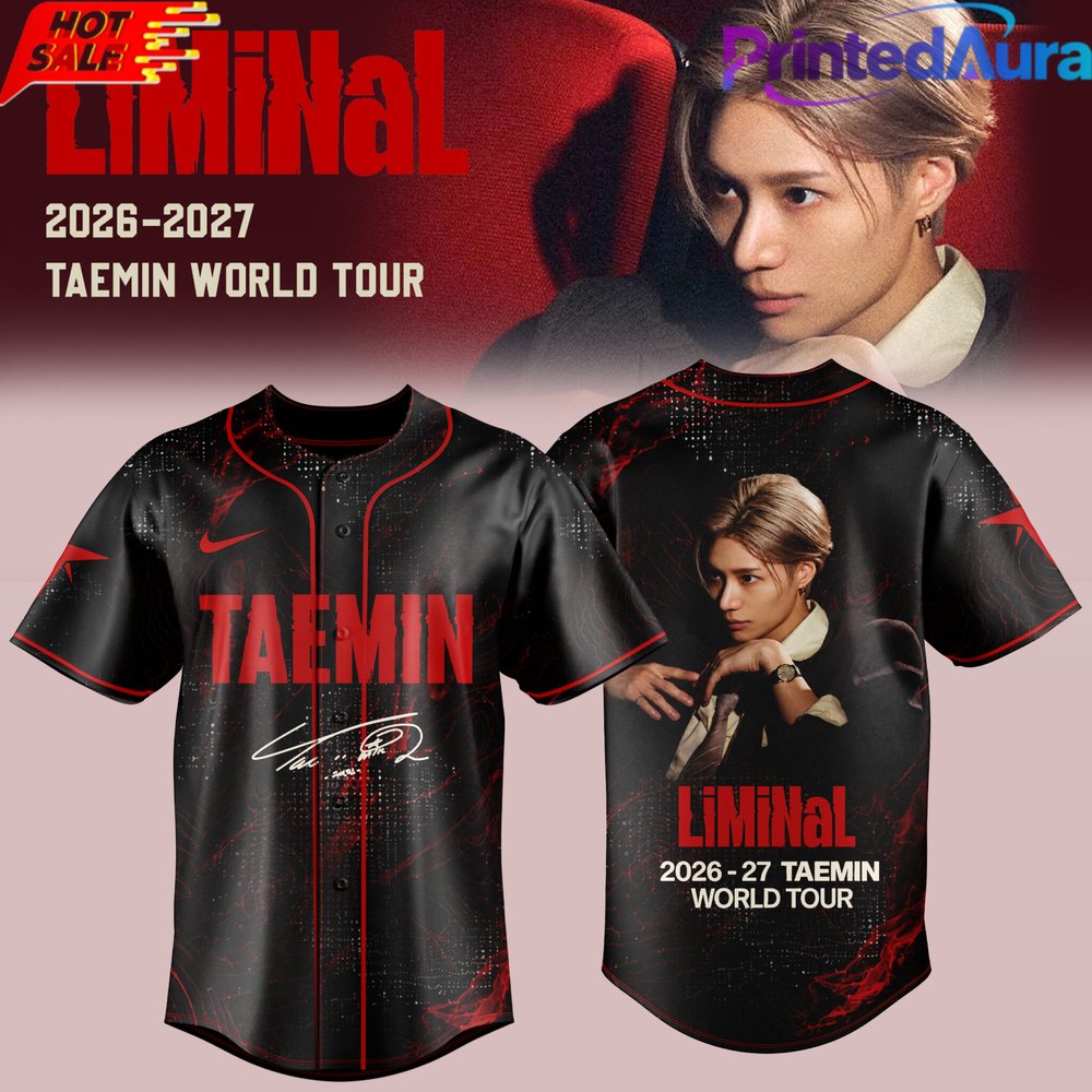 LiMiNaL 2026–27 TAEMIN World Tour UK & Europe Baseball Jersey