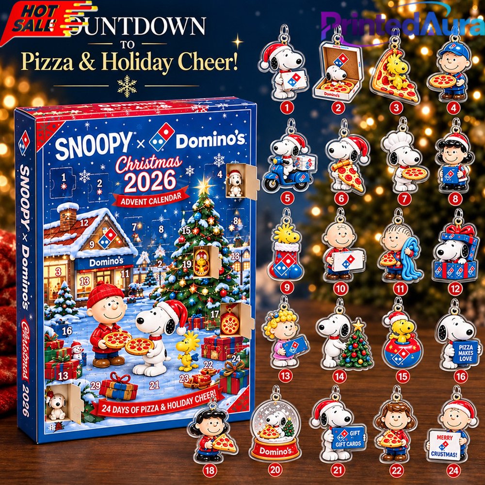 Snoopy x Domino's Pizza Holiday Advent Calendar 2026 - Premium