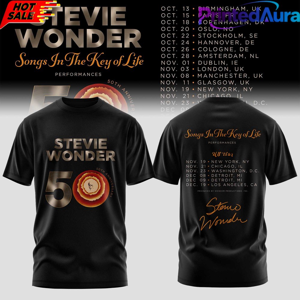 Stevie Wonde - Songs In The Key Of Life - 50th Anniversary Us Tour