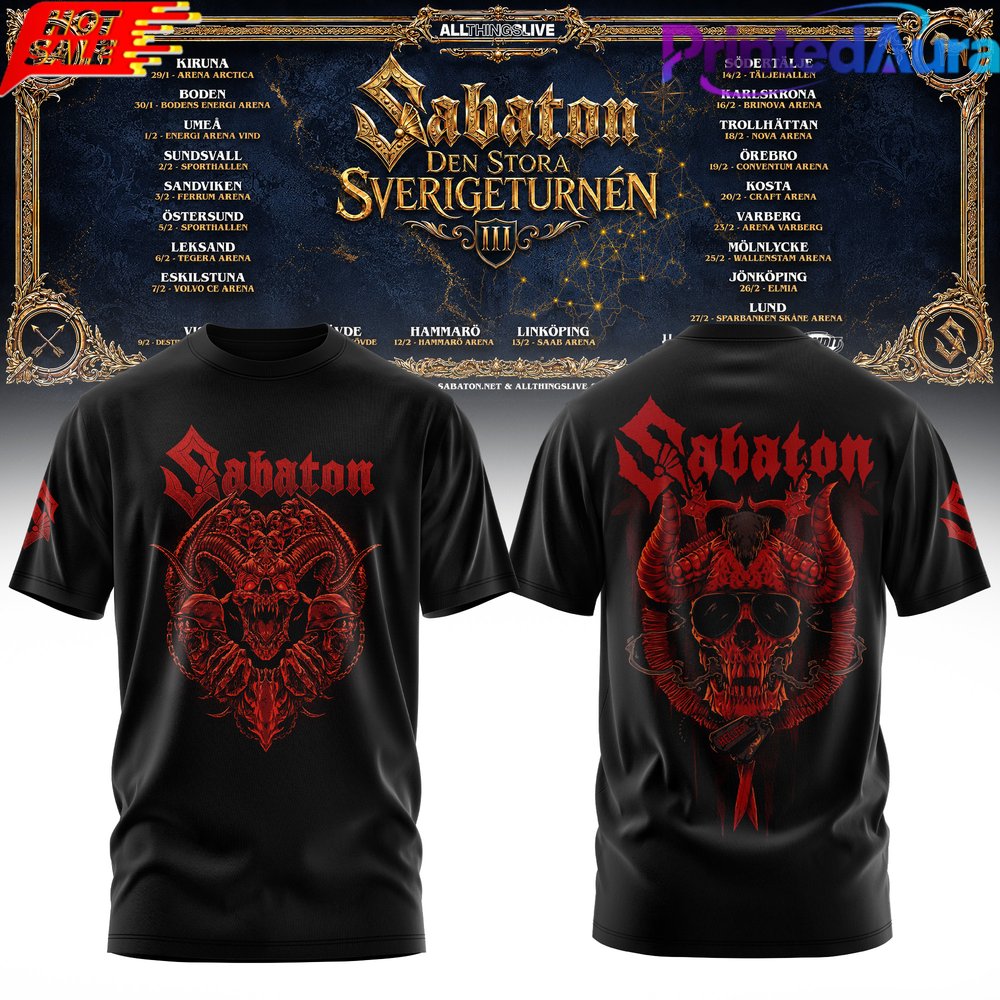 The Grand Swedish Arena Tour 2027 Edition T-Shirt - Premium