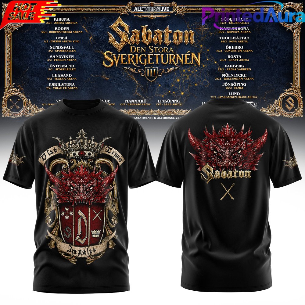 The Grand Swedish Arena Tour 2027 Edition T-Shirt - Premium