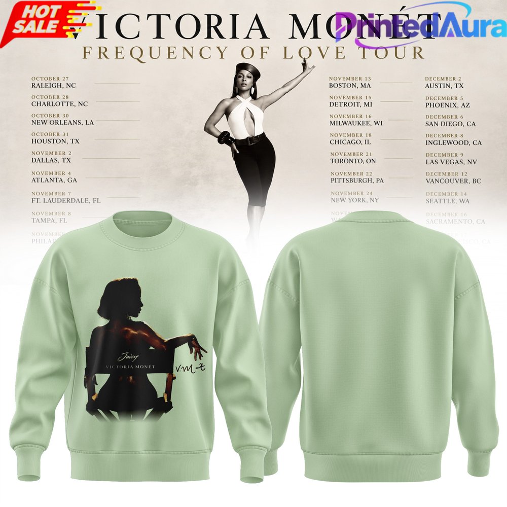 Victoria Monét “Frequency Of Love Tour 2026” – Sweater - Premium